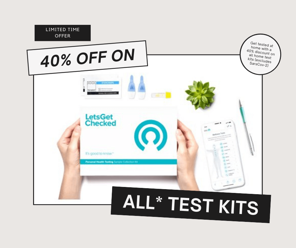 best LetsGetChecked discount - Home testing kit discounts