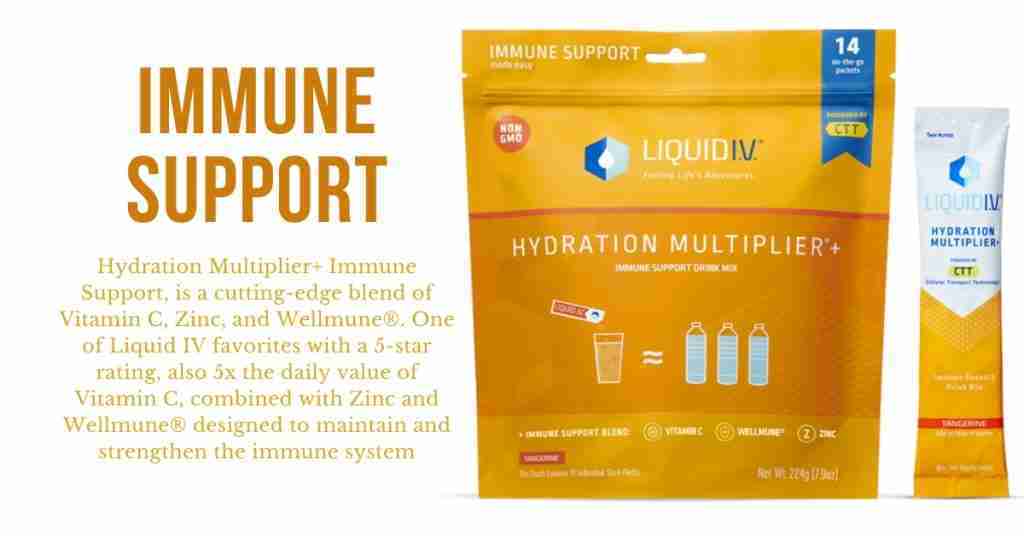 Liquid IV immune system 4 - does liquid iv work - liquid iv nutrition facts